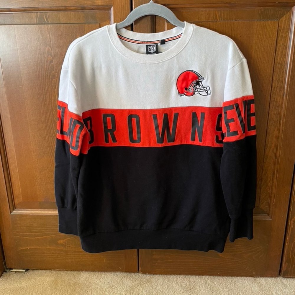 Cleveland Browns Women's Crewneck Sweatshirt - S